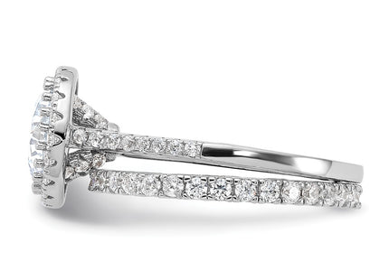 Sterling Silver Rings Style QR7551 - Classique Jewelry Inc.