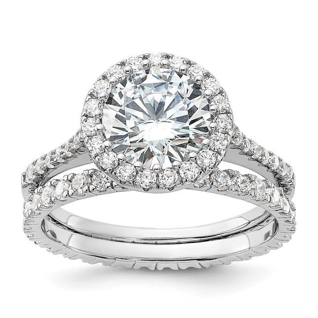 Sterling Silver Rings Style QR7551 - Classique Jewelry Inc.