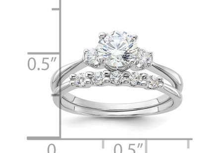 Sterling Silver Rings Style QR7552 - Classique Jewelry Inc.