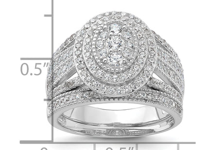 Sterling Silver Rings Style QR7553 - Classique Jewelry Inc.