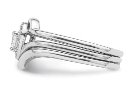 Sterling Silver Rings Style QR7555 - Classique Jewelry Inc.