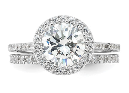 Sterling Silver Rings Style QR7556 - Classique Jewelry Inc.