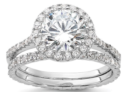 Sterling Silver Rings Style QR7556 - Classique Jewelry Inc.