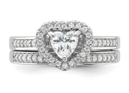 Sterling Silver Rings Style QR7557 - Classique Jewelry Inc.