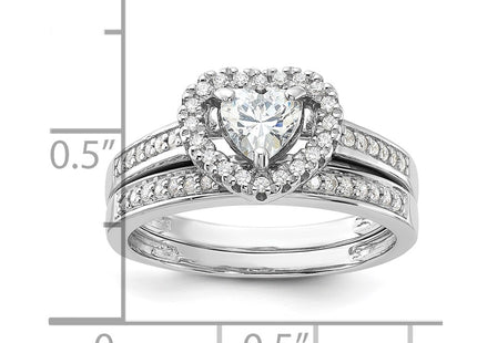 Sterling Silver Rings Style QR7557 - Classique Jewelry Inc.