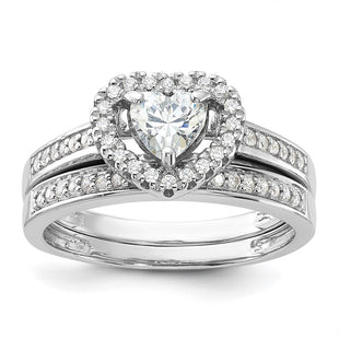 Sterling Silver Rings Style QR7557 - Classique Jewelry Inc.