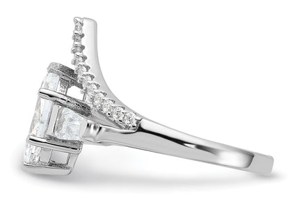 Sterling Silver Rings Style QR7559 - Classique Jewelry Inc.