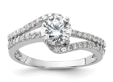 Sterling Silver Rings Style QR7560 - Classique Jewelry Inc.