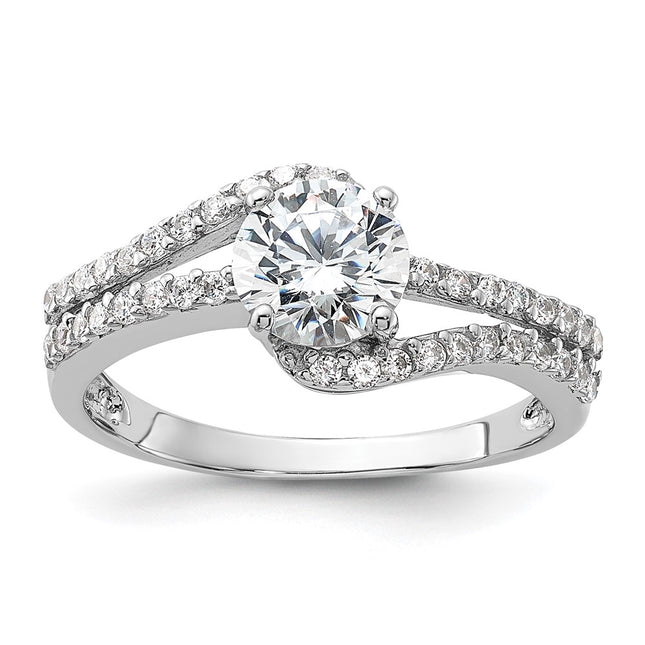 Sterling Silver Rings Style QR7560 - Classique Jewelry Inc.