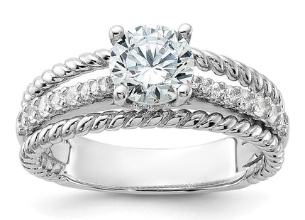 Sterling Silver Rings Style QR7561 - Classique Jewelry Inc.
