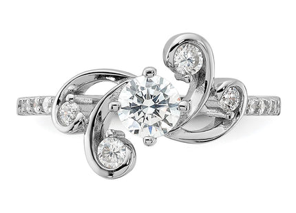 Sterling Silver Rings Style QR7562 - Classique Jewelry Inc.