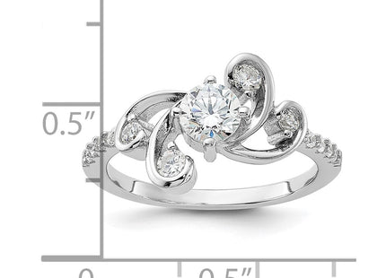 Sterling Silver Rings Style QR7562 - Classique Jewelry Inc.