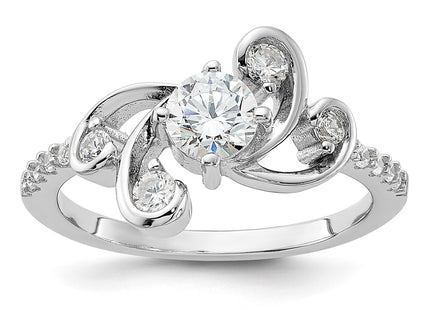 Sterling Silver Rings Style QR7562 - Classique Jewelry Inc.