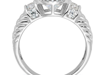 Sterling Silver Rings Style QR7564 - Classique Jewelry Inc.