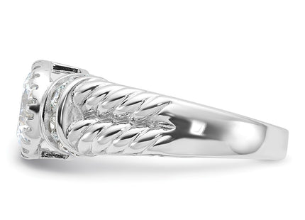 Sterling Silver Rings Style QR7564 - Classique Jewelry Inc.