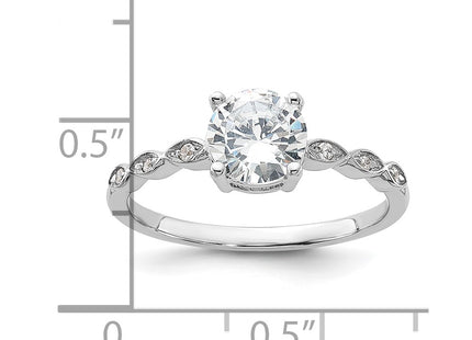 Sterling Silver Rings Style QR7565 - Classique Jewelry Inc.