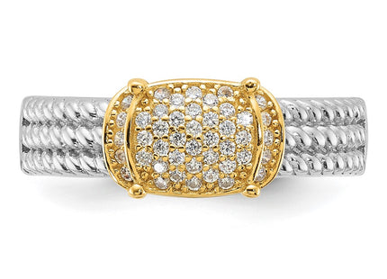 Sterling Silver Rings Style QR7567 - Classique Jewelry Inc.