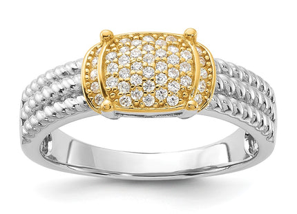 Sterling Silver Rings Style QR7567 - Classique Jewelry Inc.