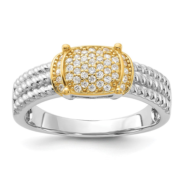 Sterling Silver Rings Style QR7567 - Classique Jewelry Inc.