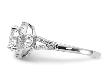 Sterling Silver Rings Style QR7572 - Classique Jewelry Inc.
