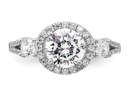 Sterling Silver Rings Style QR7572 - Classique Jewelry Inc.