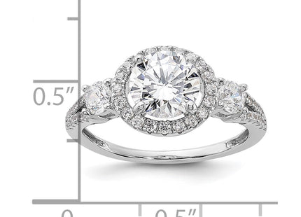 Sterling Silver Rings Style QR7572 - Classique Jewelry Inc.