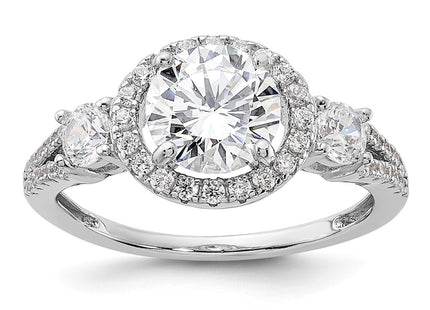 Sterling Silver Rings Style QR7572 - Classique Jewelry Inc.