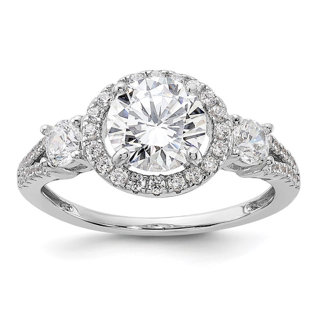 Sterling Silver Rings Style QR7572 - Classique Jewelry Inc.