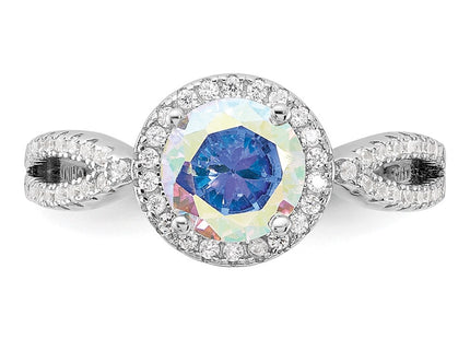 Sterling Silver Rings Style QR7574 - Classique Jewelry Inc.