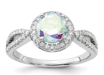 Sterling Silver Rings Style QR7574 - Classique Jewelry Inc.