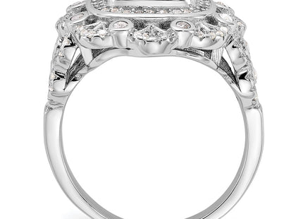 Sterling Silver Rings Style QR7576 - Classique Jewelry Inc.