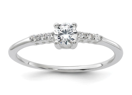 Sterling Silver Rings Style QR7578 - Classique Jewelry Inc.