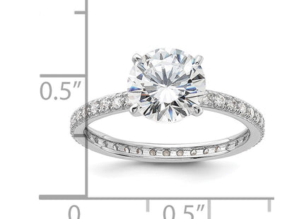 Sterling Silver Rings Style QR7582 - Classique Jewelry Inc.