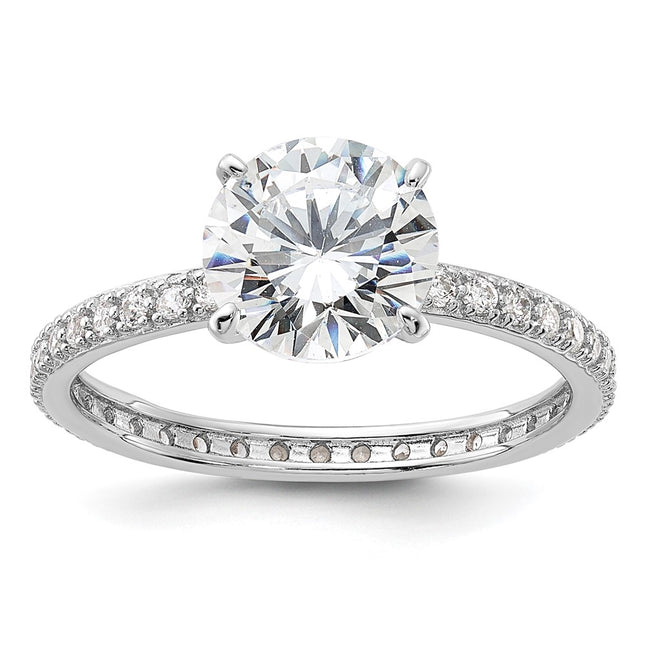 Sterling Silver Rings Style QR7582 - Classique Jewelry Inc.
