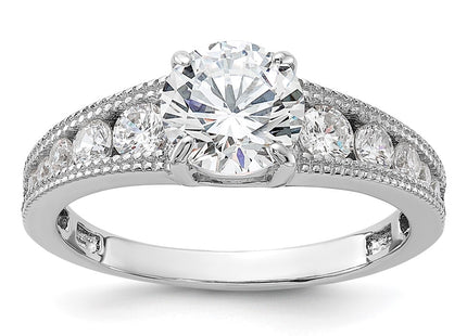 Sterling Silver Rings Style QR7584 - Classique Jewelry Inc.