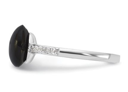 Sterling Silver Rings Style QR7586 - Classique Jewelry Inc.
