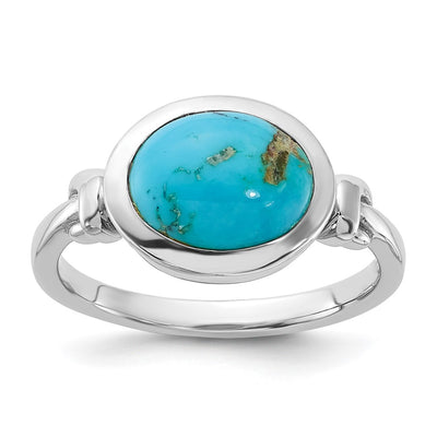 Sterling silver turquoise ring
