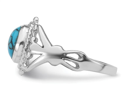 Sterling Silver Rings Style QR7592 - Classique Jewelry Inc.