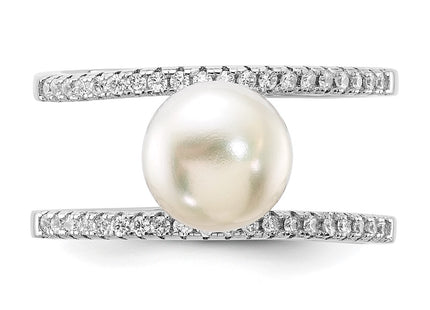 Sterling Silver Rings Style QR7607 - Classique Jewelry Inc.