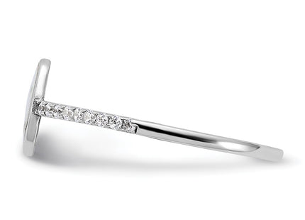Sterling Silver Rings Style QR7614 - Classique Jewelry Inc.