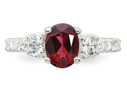 Sterling Silver Rings Style QR7615 - Classique Jewelry Inc.