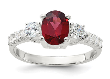 Sterling Silver Rings Style QR7615 - Classique Jewelry Inc.