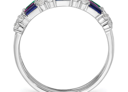 Sterling Silver Rings Style QR7617 - Classique Jewelry Inc.