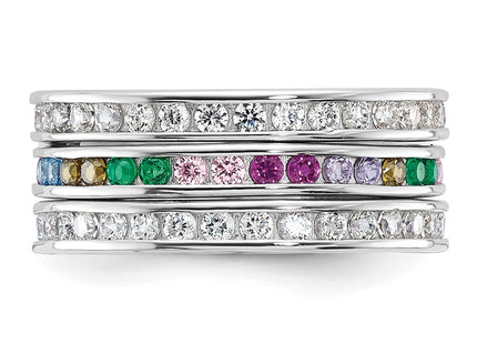 Sterling Silver Jewelry Style QR7618 - Classique Jewelry Inc.