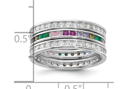 Sterling Silver Jewelry Style QR7618 - Classique Jewelry Inc.