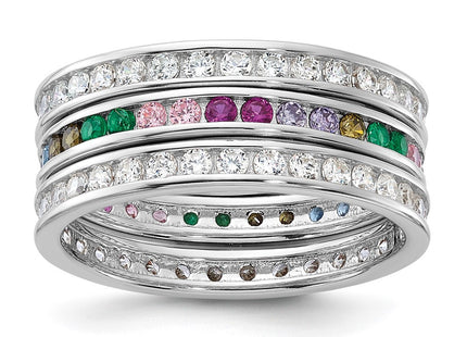 Sterling Silver Jewelry Style QR7618 - Classique Jewelry Inc.