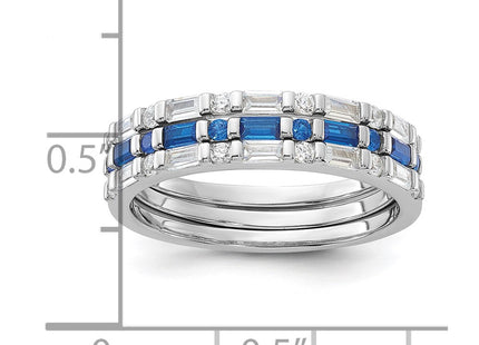 Sterling Silver Rings Style QR7619 - Classique Jewelry Inc.