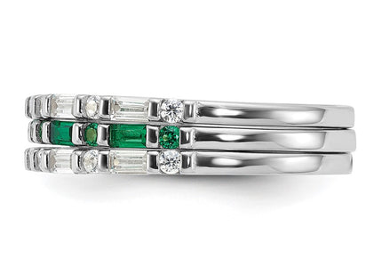 Sterling Silver Rings Style QR7620 - Classique Jewelry Inc.
