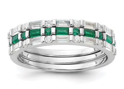 Sterling Silver Rings Style QR7620 - Classique Jewelry Inc.