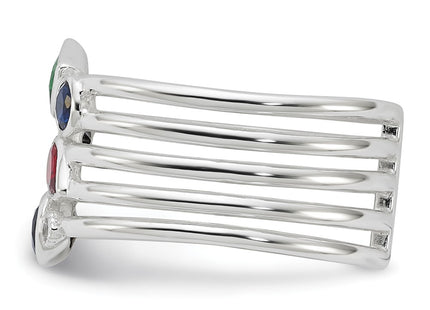 Sterling Silver Rings Style QR7622 - Classique Jewelry Inc.